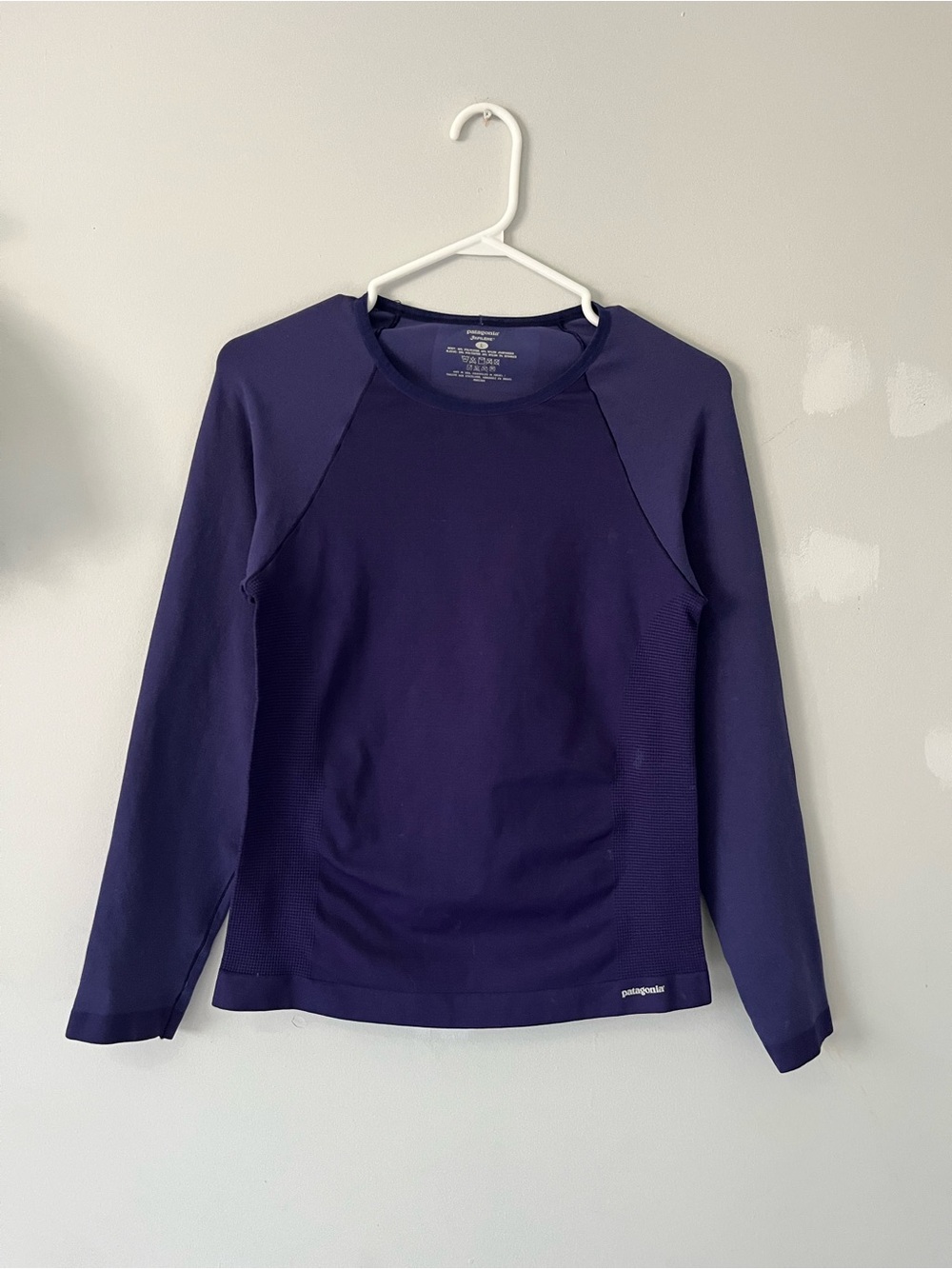 Patagonia Women’s Capilene Long-Sleeve Crew Top - Purple